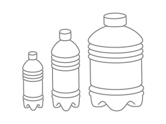 PET bottles with body handling