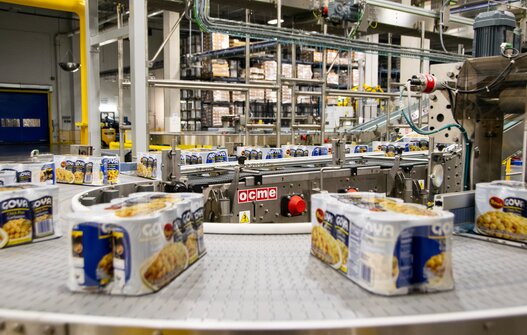 GOYA FOODS SPEEDS UP AN AND ROBOTISES ITS LINES WITH ROBOPAC AND OCME