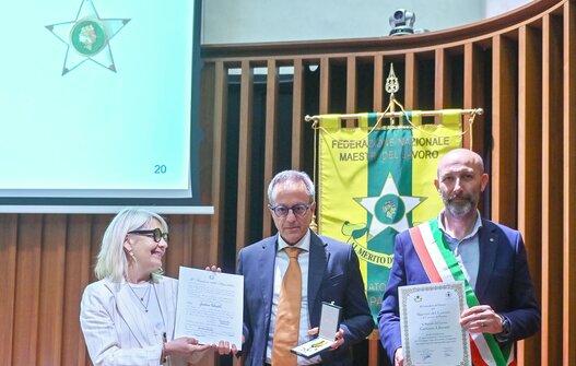 Gaetano Libratti, Directeur général d'OCME reçoit le titre de « Maître du travail »