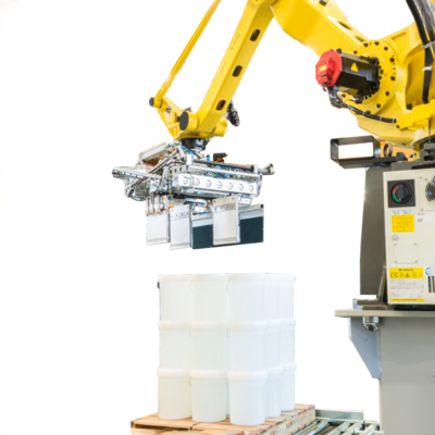 Specific gripper for pails | © OCME