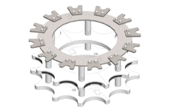 Inserto roscado de acero AISI 904L