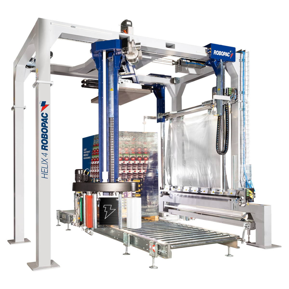 HELIX 4 EVO - FULLY AUTOMATIC ROTARY ARM WRAPPER - HIGH SPEED | OCME